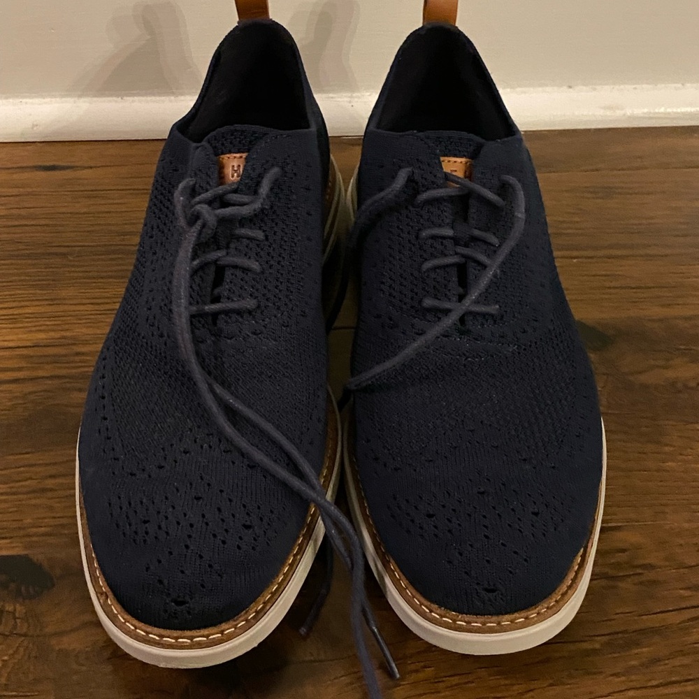 Cole Haan Men’s 10.5 GRANDEVOLUTION  Blue Oxford